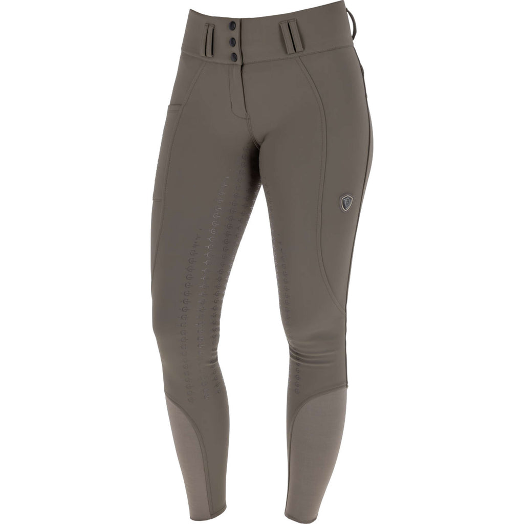 Covalliero Reithose Hight Waist Full Grip AW26 Milky Chocolate