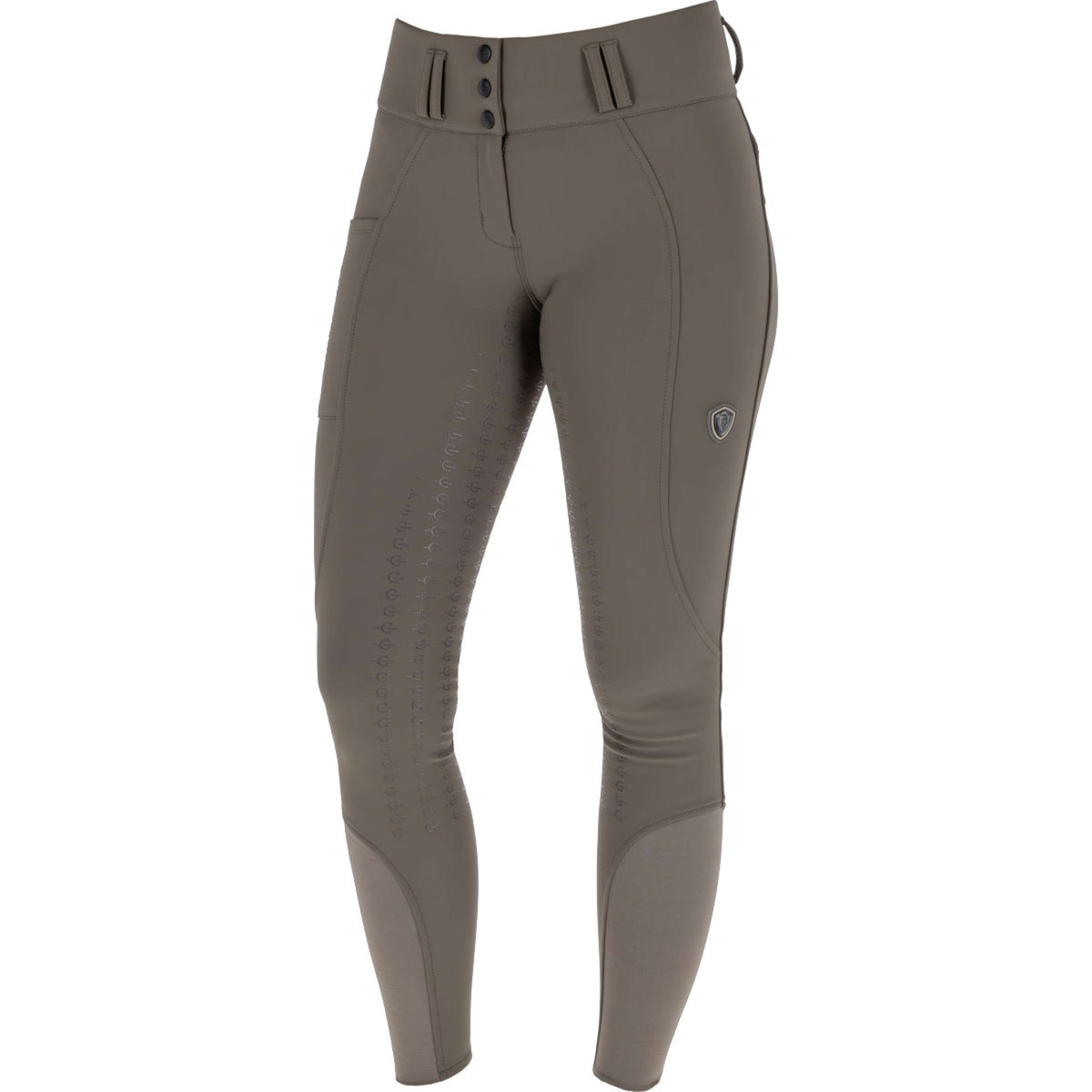 Covalliero Reithose Hight Waist Full Grip AW26 Milky Chocolate