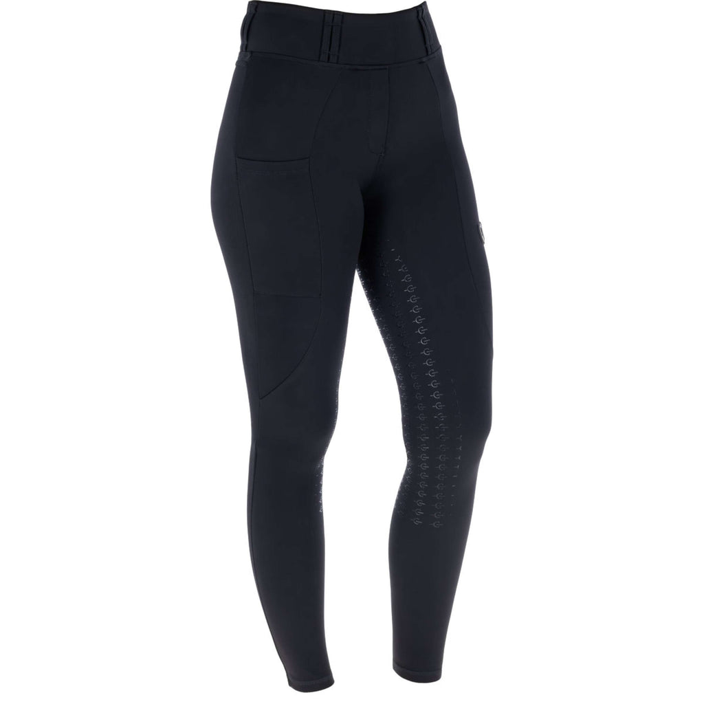 Covalliero Reitleggings Full Grip AW26 Schwarz