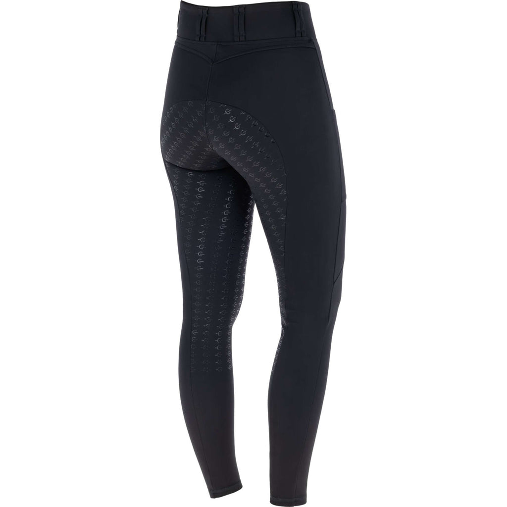 Covalliero Reitleggings Full Grip AW26 Schwarz