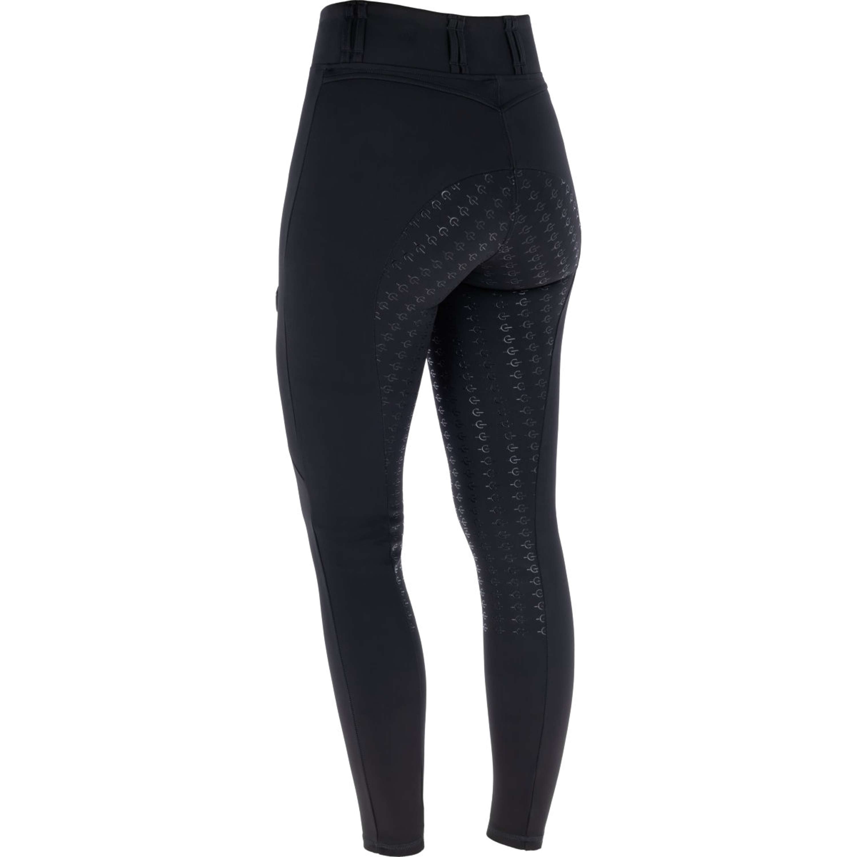 Covalliero Reitleggings Full Grip AW26 Schwarz