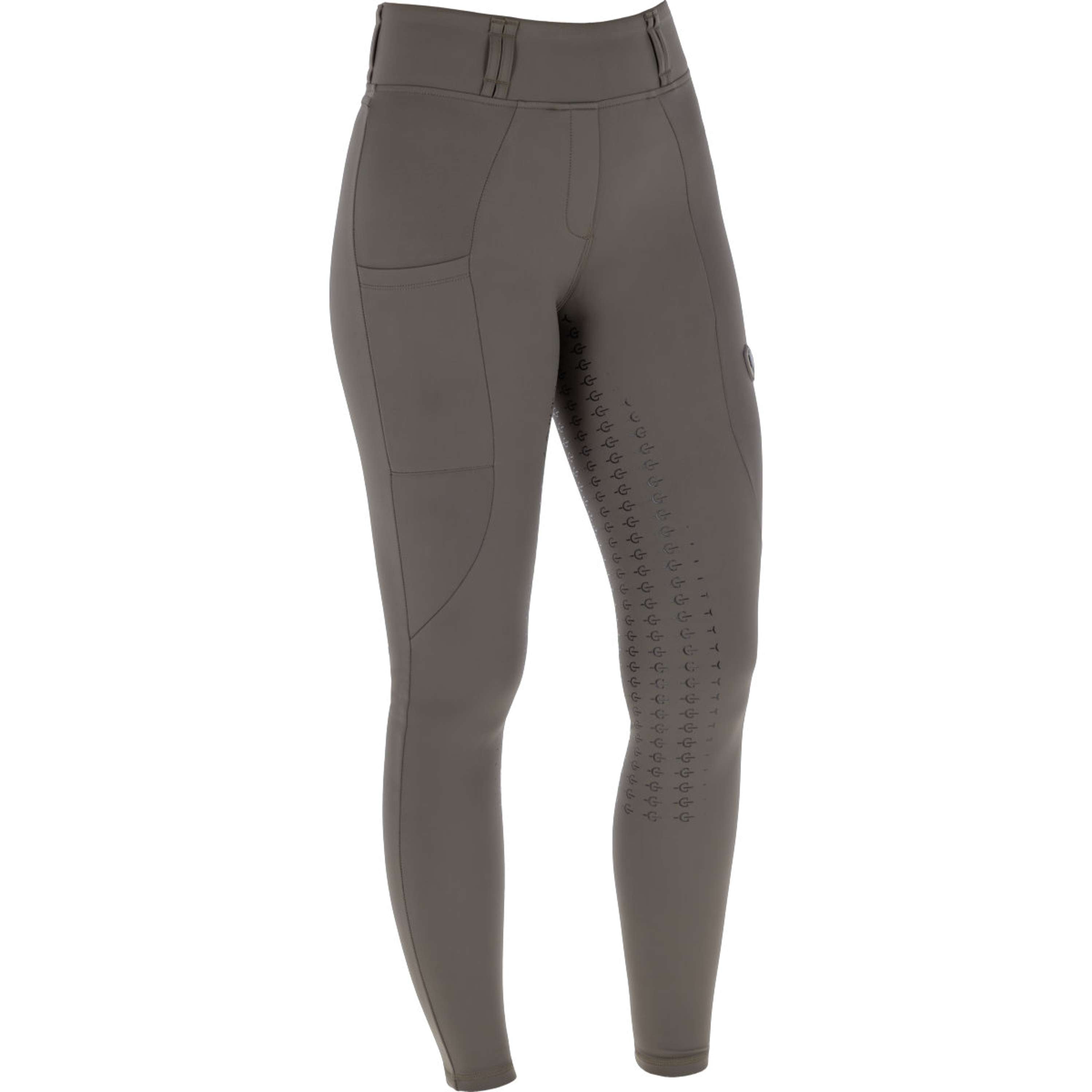 Covalliero Reitleggings Full Grip AW26 Milky Chocolate