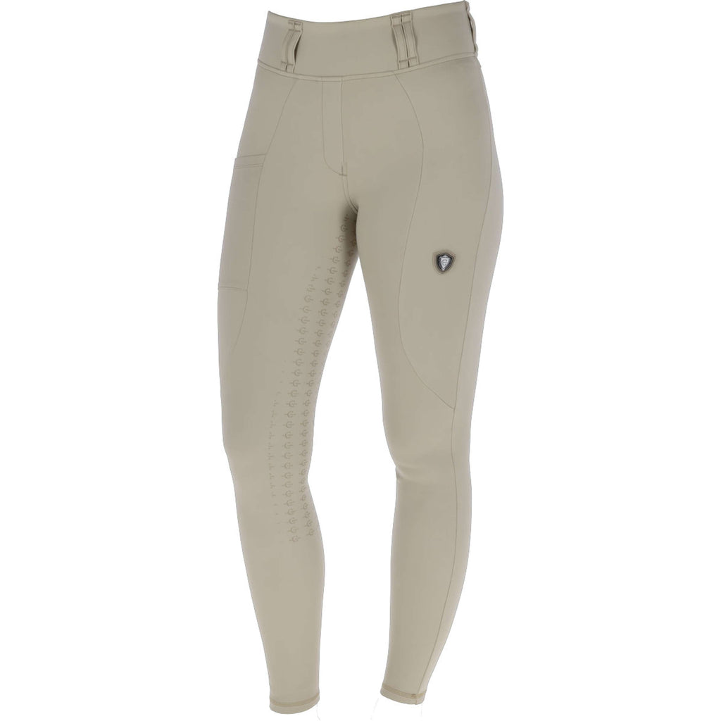 Covalliero Reitleggings Full Grip AW26 Beige