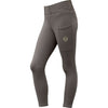 Covalliero Reitleggings Full Grip AW26 Kids Milky Chocolate