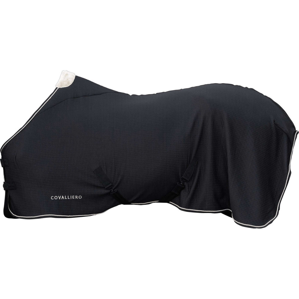 Covalliero Abschwitzdecke Premium AW26 Schwarz