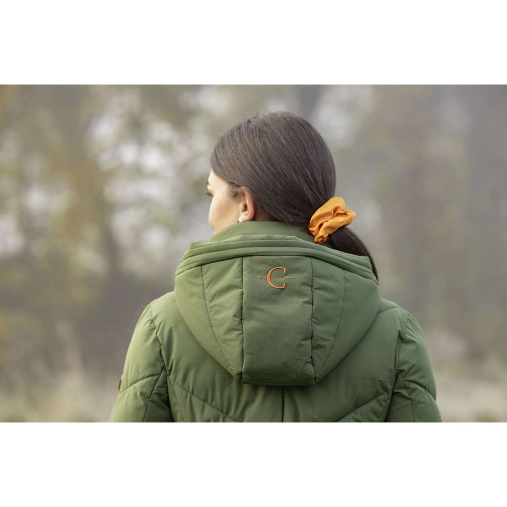 Covalliero Langer Wintermantel AW26 Forest Green