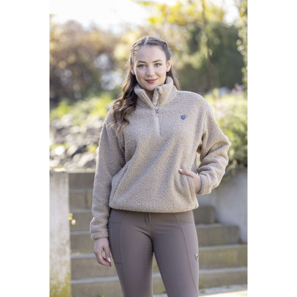 Covalliero Pullover Teddy AW26 Beige
