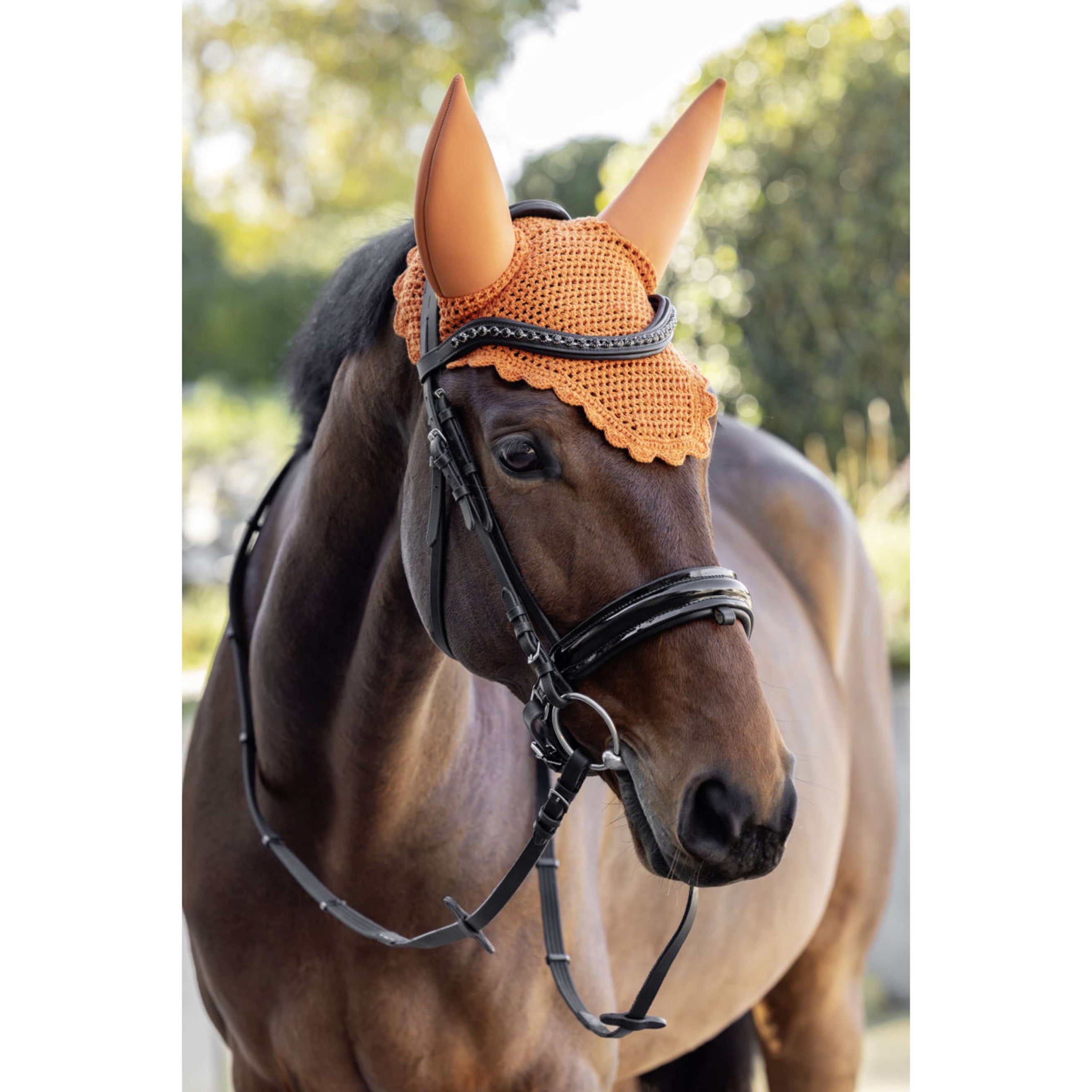 Covalliero Fliegenhaube Soundless AW26 Orange Covalliero Fliegenhaube Soundless AW26 Orange