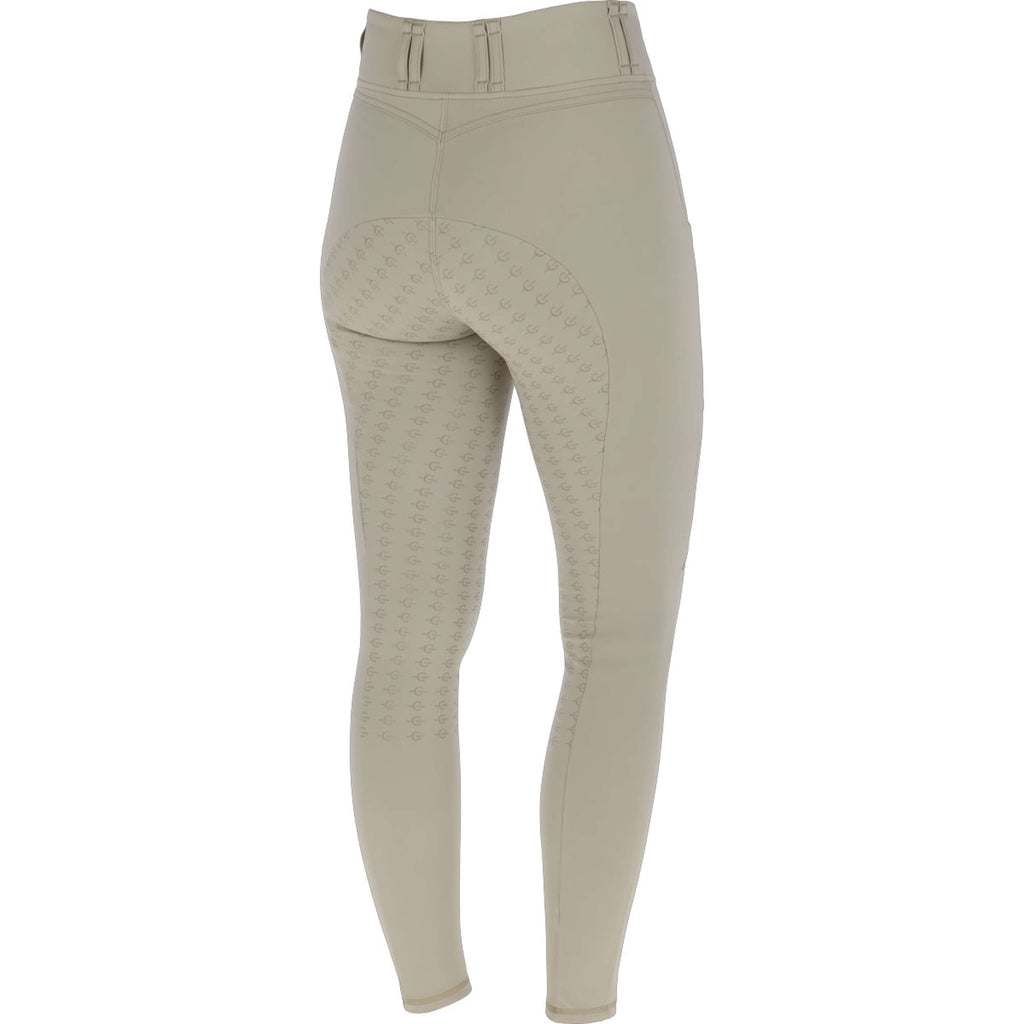 Covalliero Reitleggings Full Grip AW26 Beige