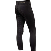 Covalliero Reitleggings Full Grip AW26 Kids Schwarz