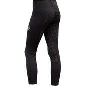 Covalliero Reitleggings Full Grip AW26 Kids Schwarz