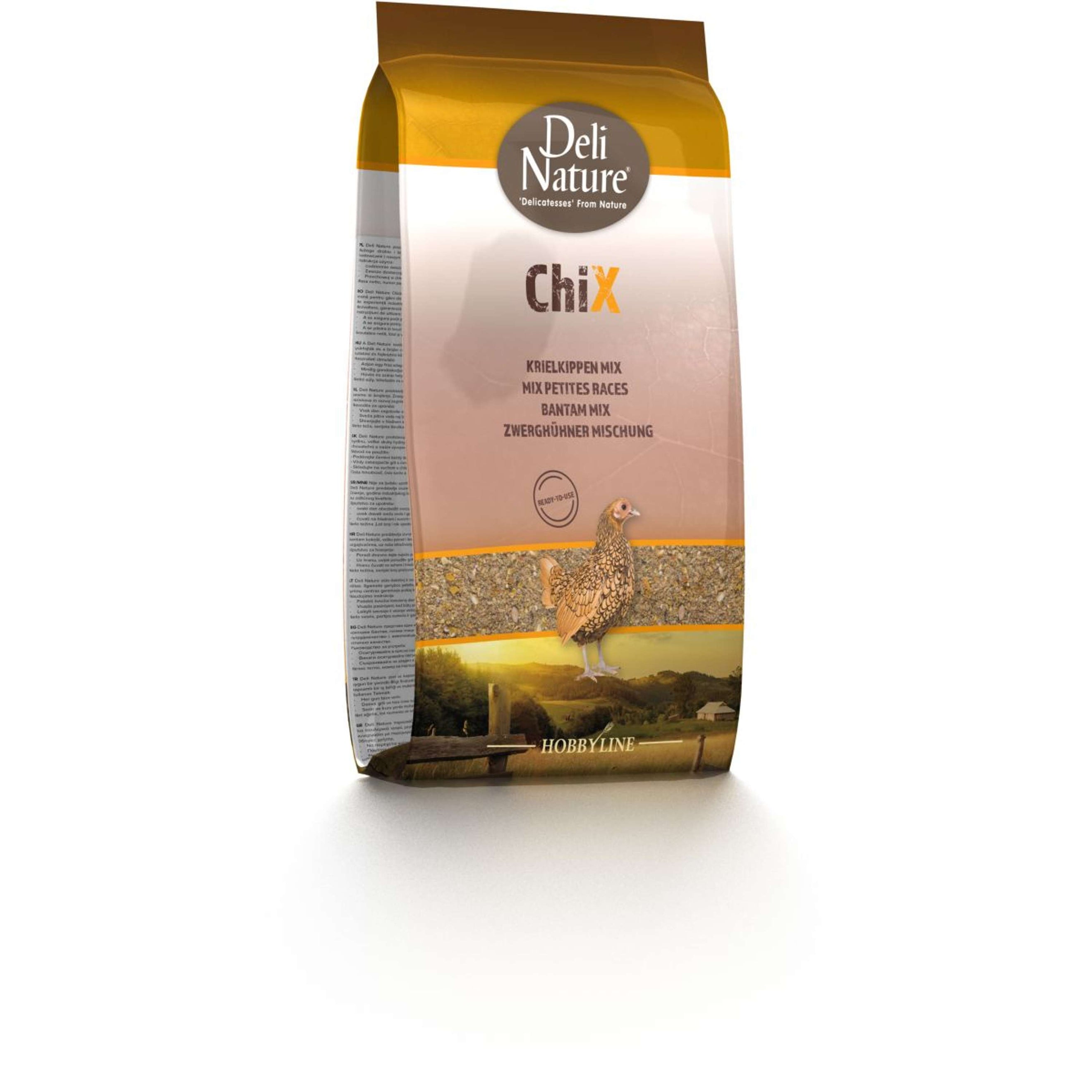 Deli Nature ChiX Zwerghuhnfutter Gebrauchsfertig Deli Nature ChiX Zwerghuhnfutter Gebrauchsfertig