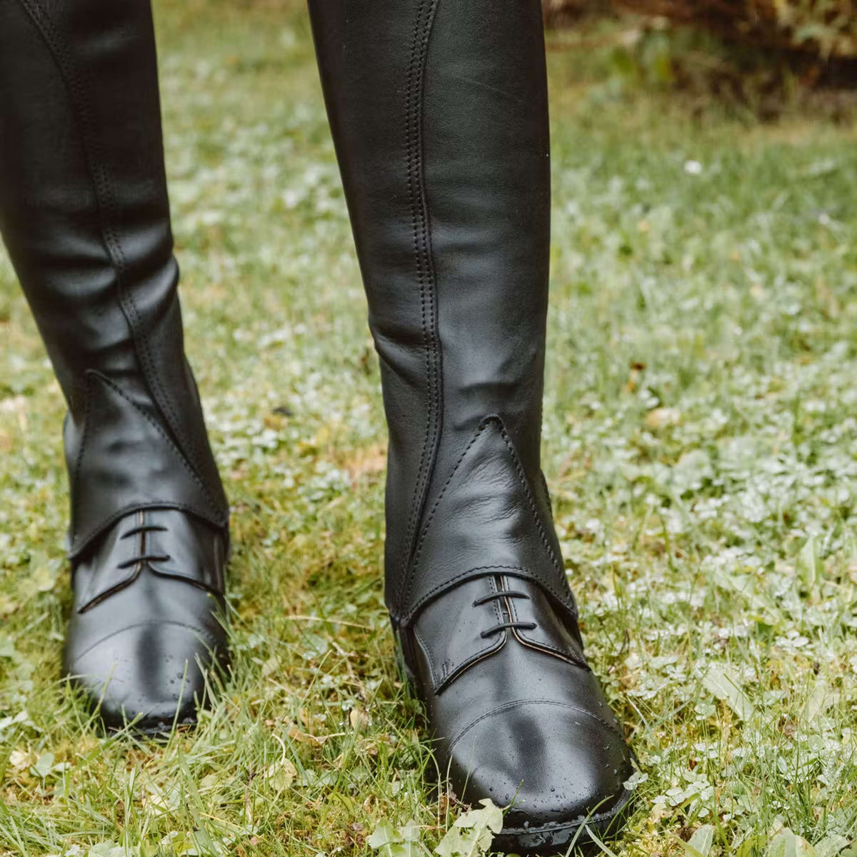 Dyon Stiefeletten Front laces Schwarz