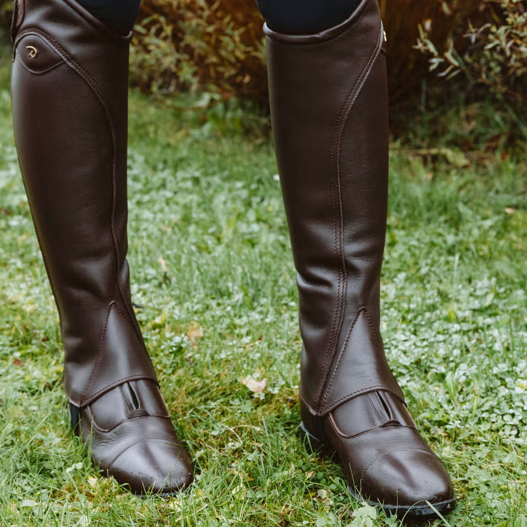 Dyon Stiefeletten Front Zipper Braun