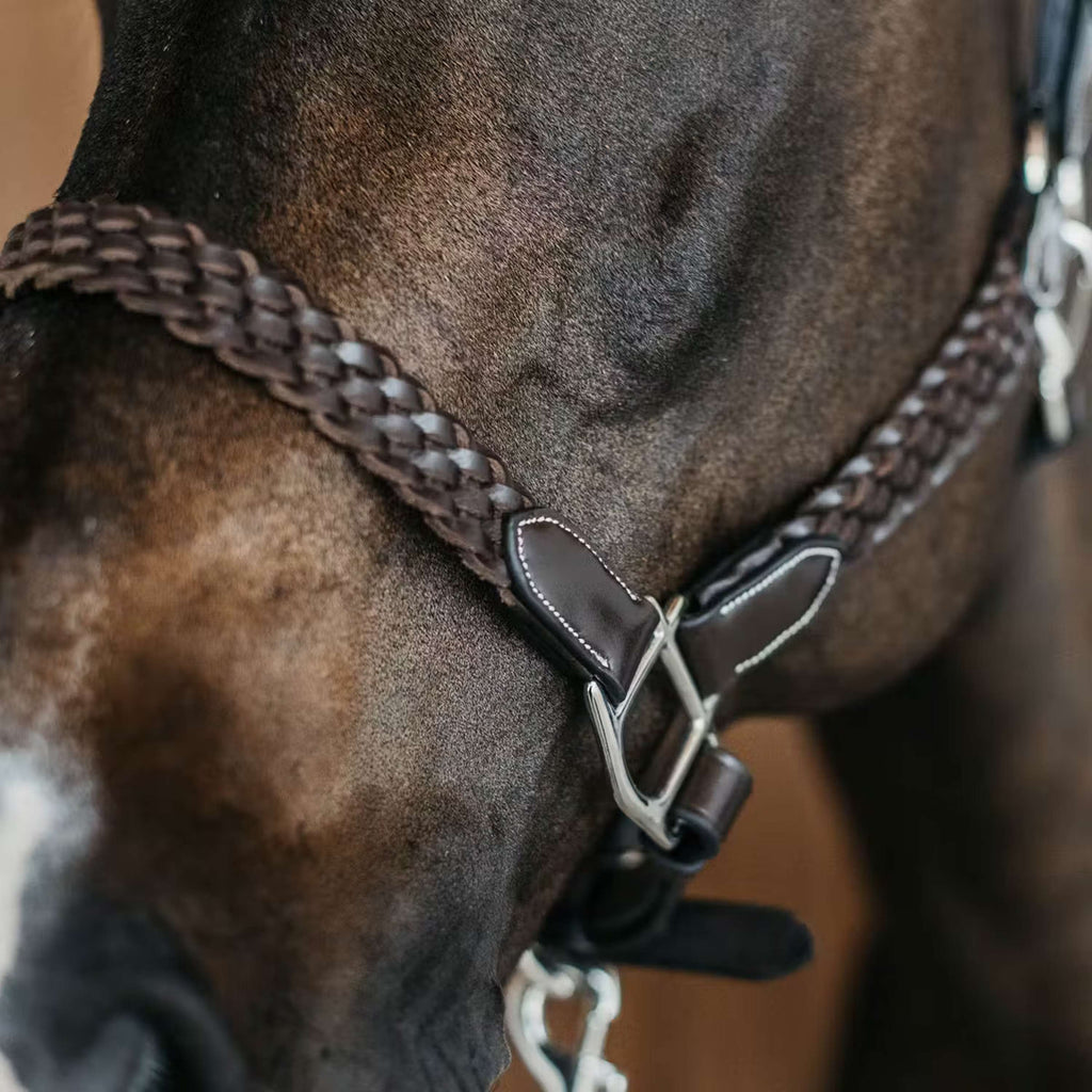 Dyon Halfter Plaited Braun