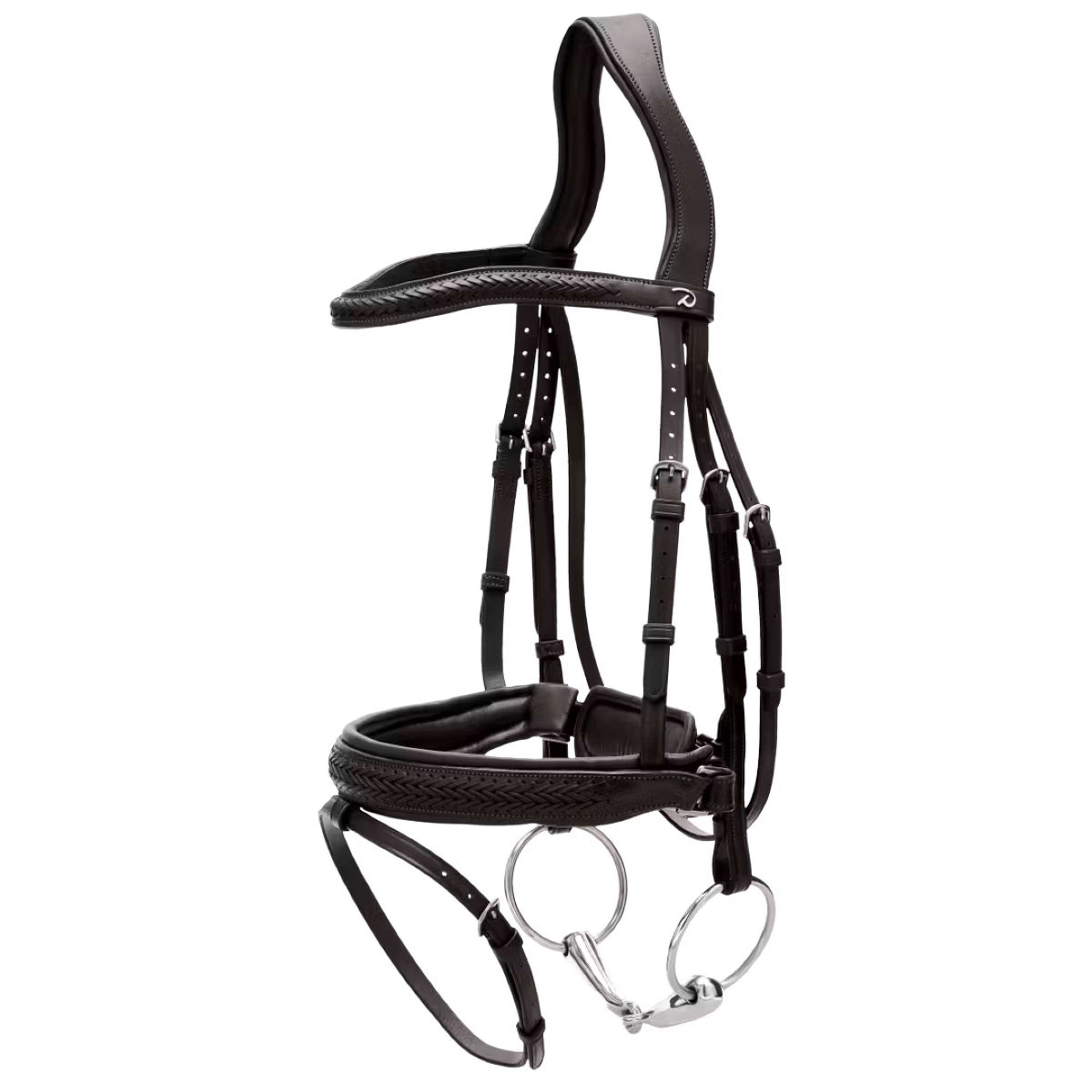 Dyon Zaum Flash Pull-Back Geflochten Schwarz