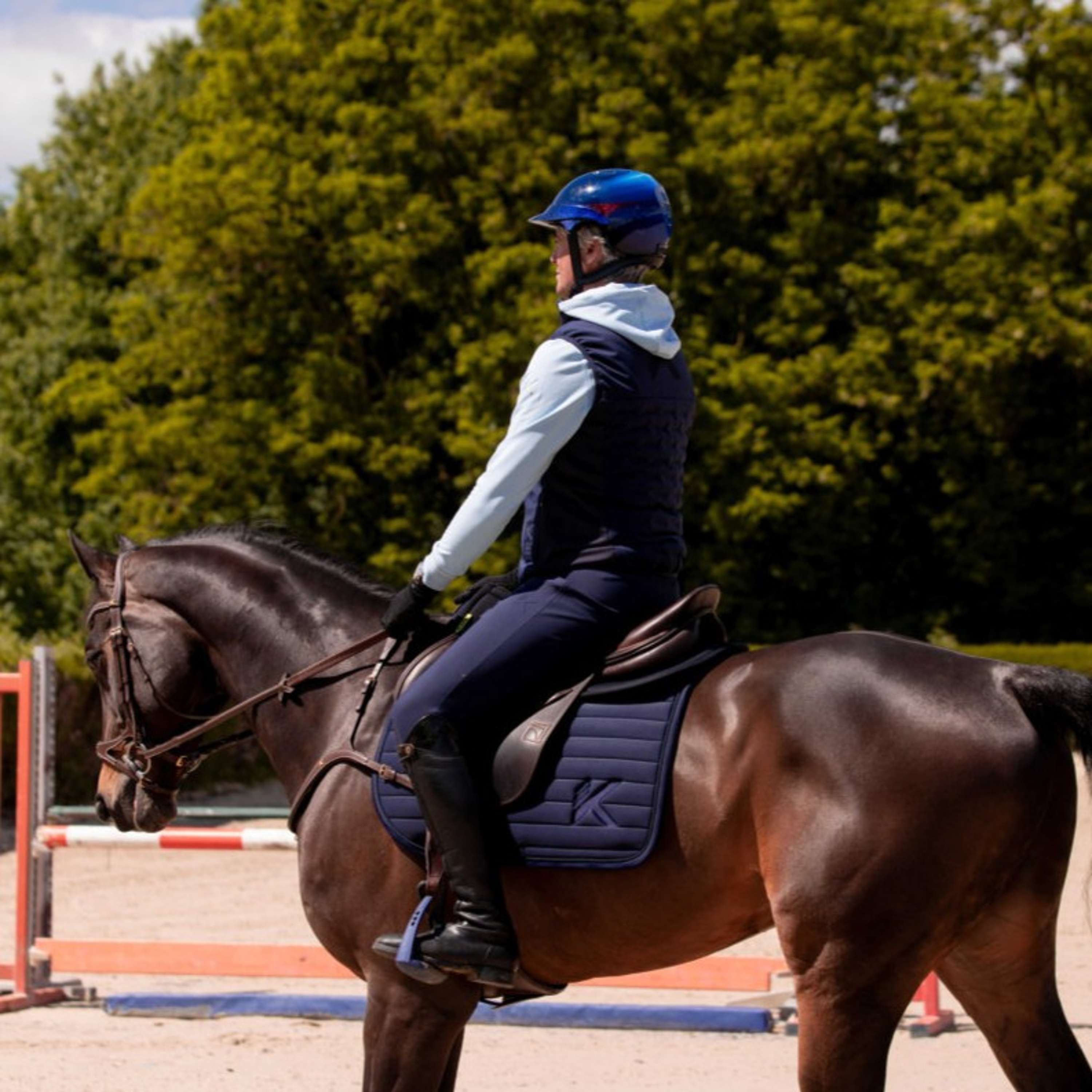 K by EQUITHÈME Schabracke Triton Springen Navy