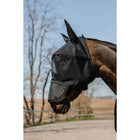 EQUITHÈME Fliegenmaske Protec mit UV-Schutz Schwarz