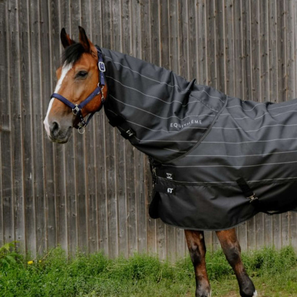 EQUITHÈME Halsstück TYREX Lumin 600D 0g Schwarz