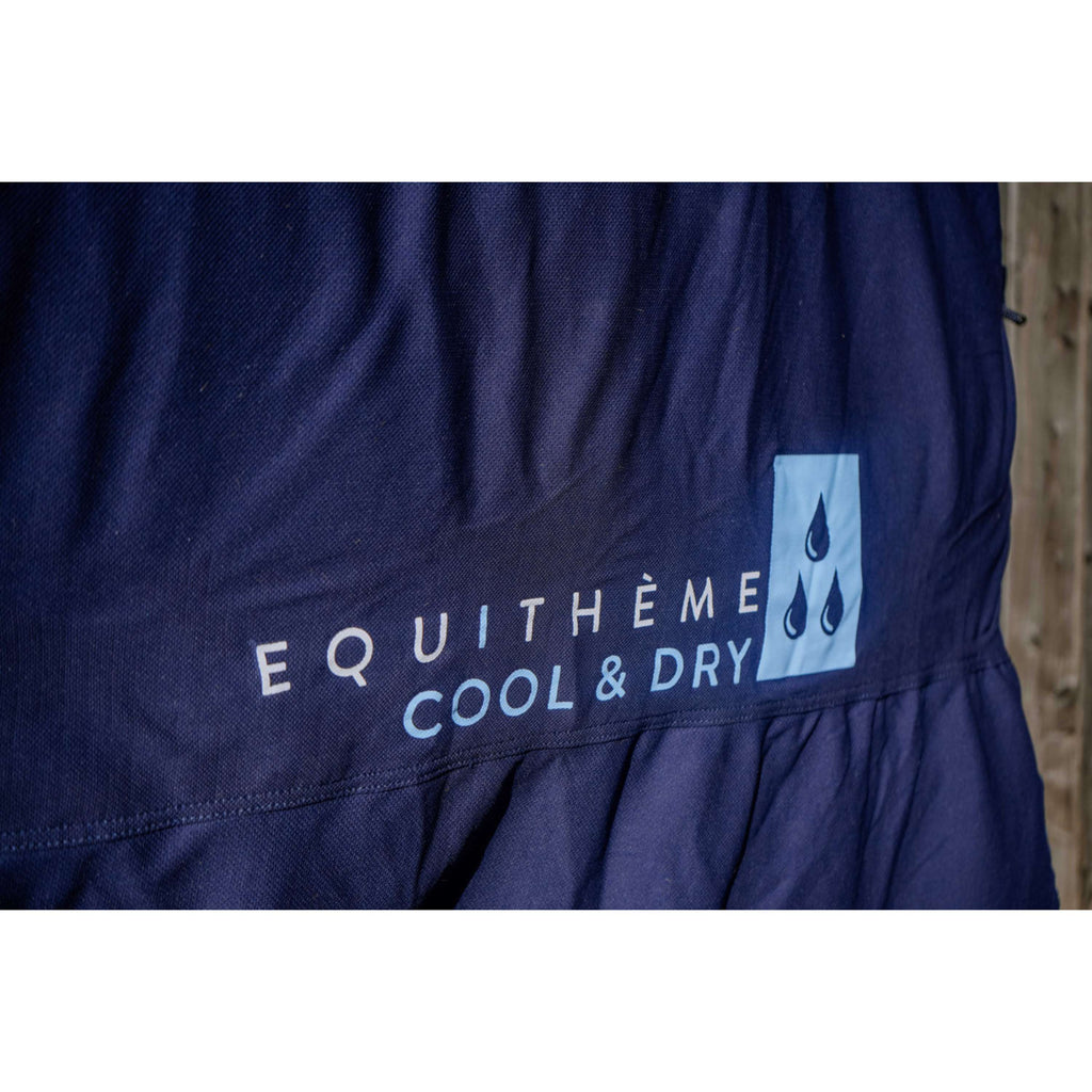 EQUITHÈME Kühldecke Cool& Dry Fresh Combo Marineblau