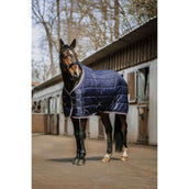 EQUITHÈME Stalldecke Aztec 50g Navy