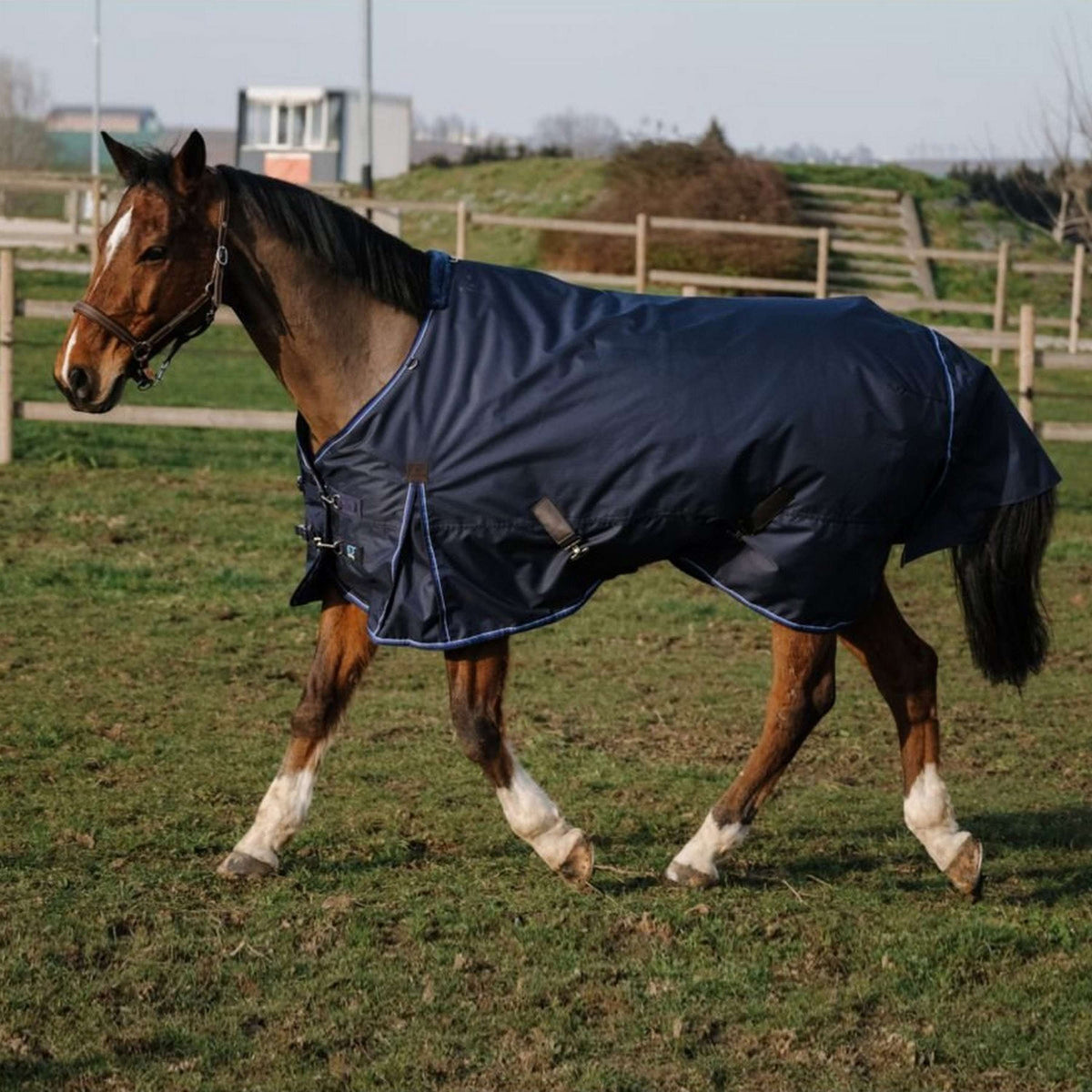 EQUITHÈME Regendecke Classic 600D 50g Navy