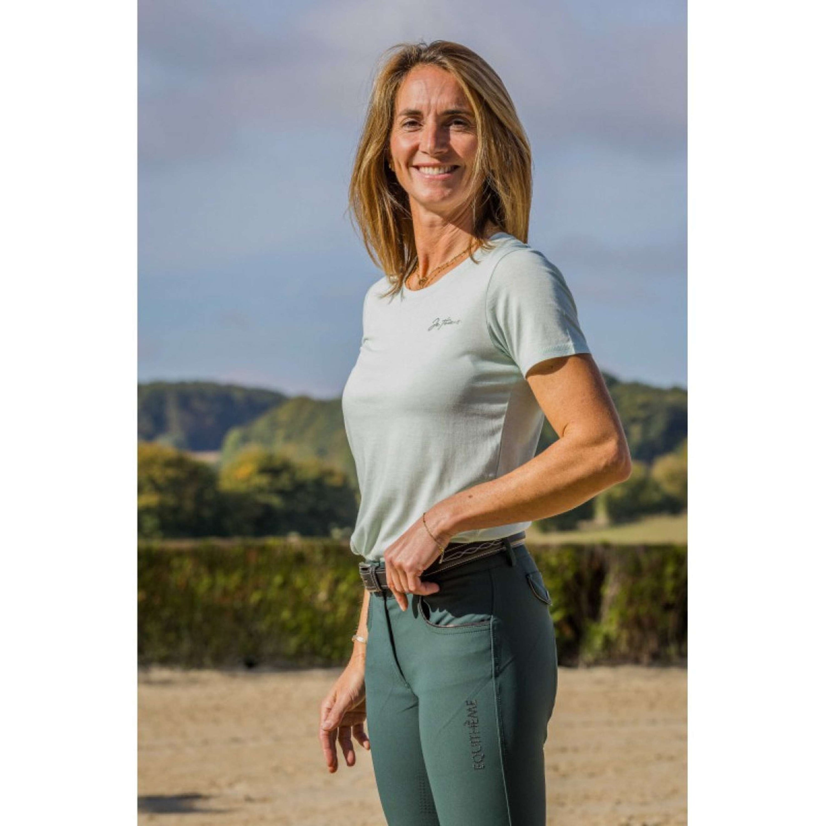 EQUITHÈME T-Shirt Bonnie Mintgrün EQUITHÈME T-Shirt Bonnie Mintgrün