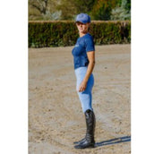 EQUITHÈME Shirt Elena Seamless Blau/Hellblau