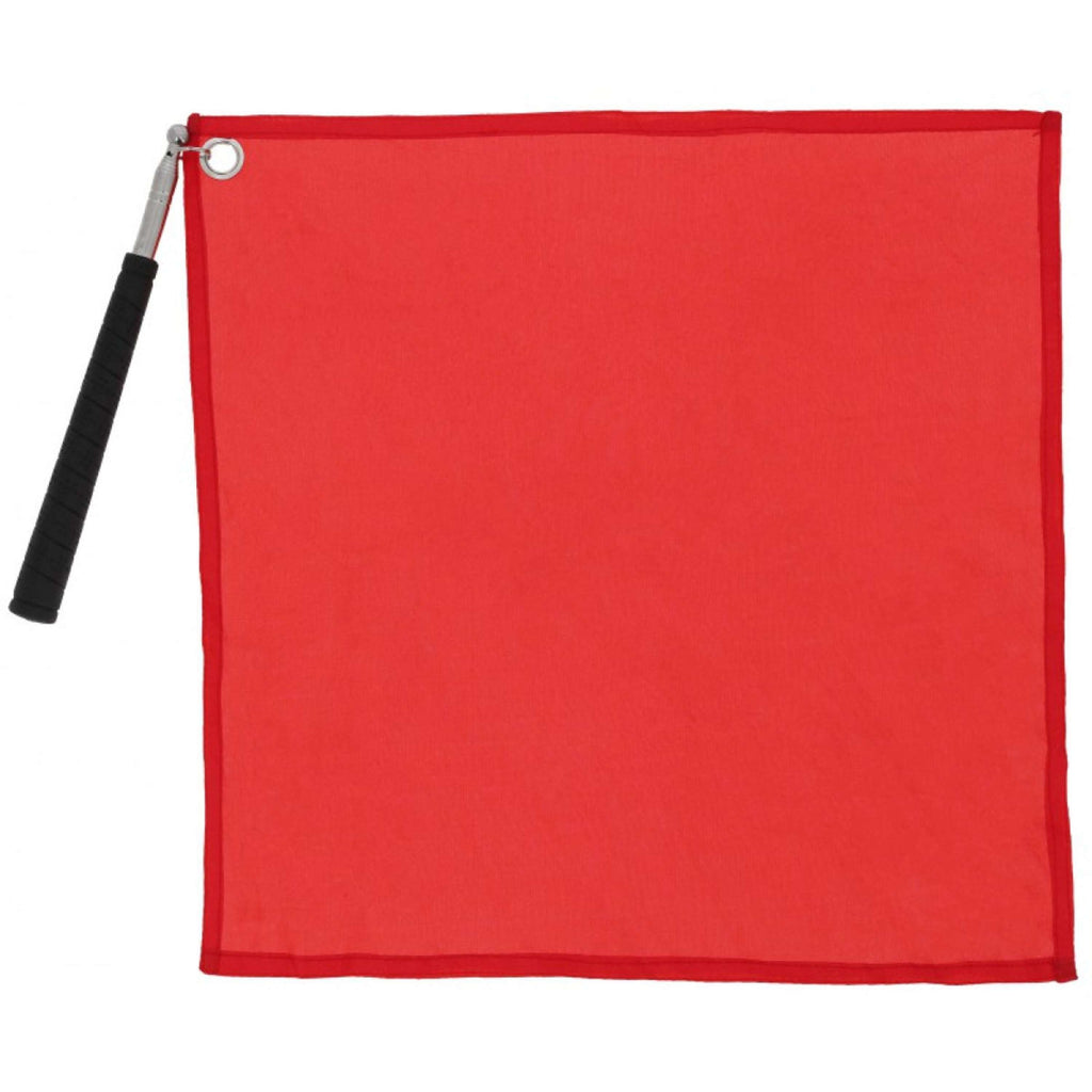 Hippotonic Trainingsstock Ethologisch mit Flagge Rot