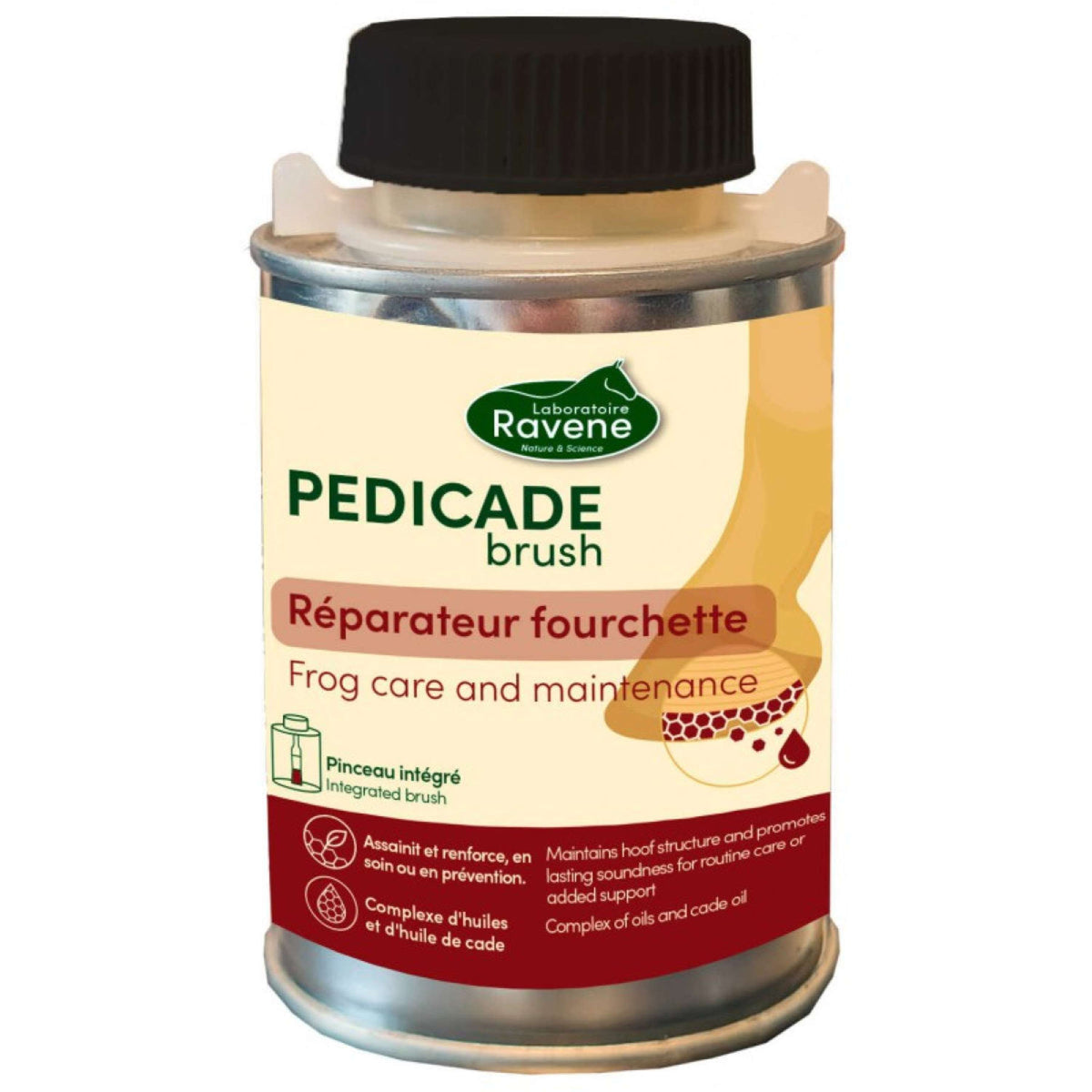 Ravene Pedicade Brush für Pferdehufe