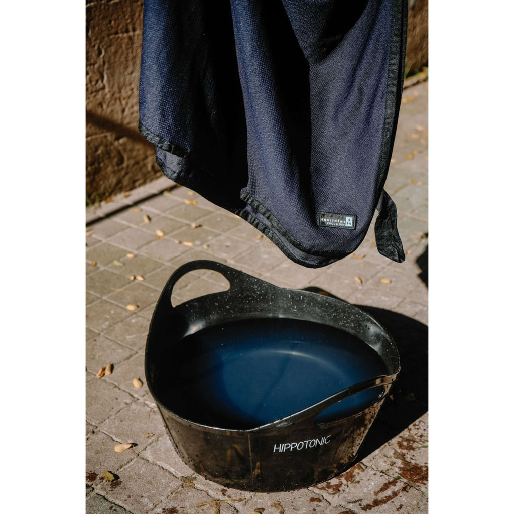EQUITHÈME Handtuch Cool&Dry Marineblau