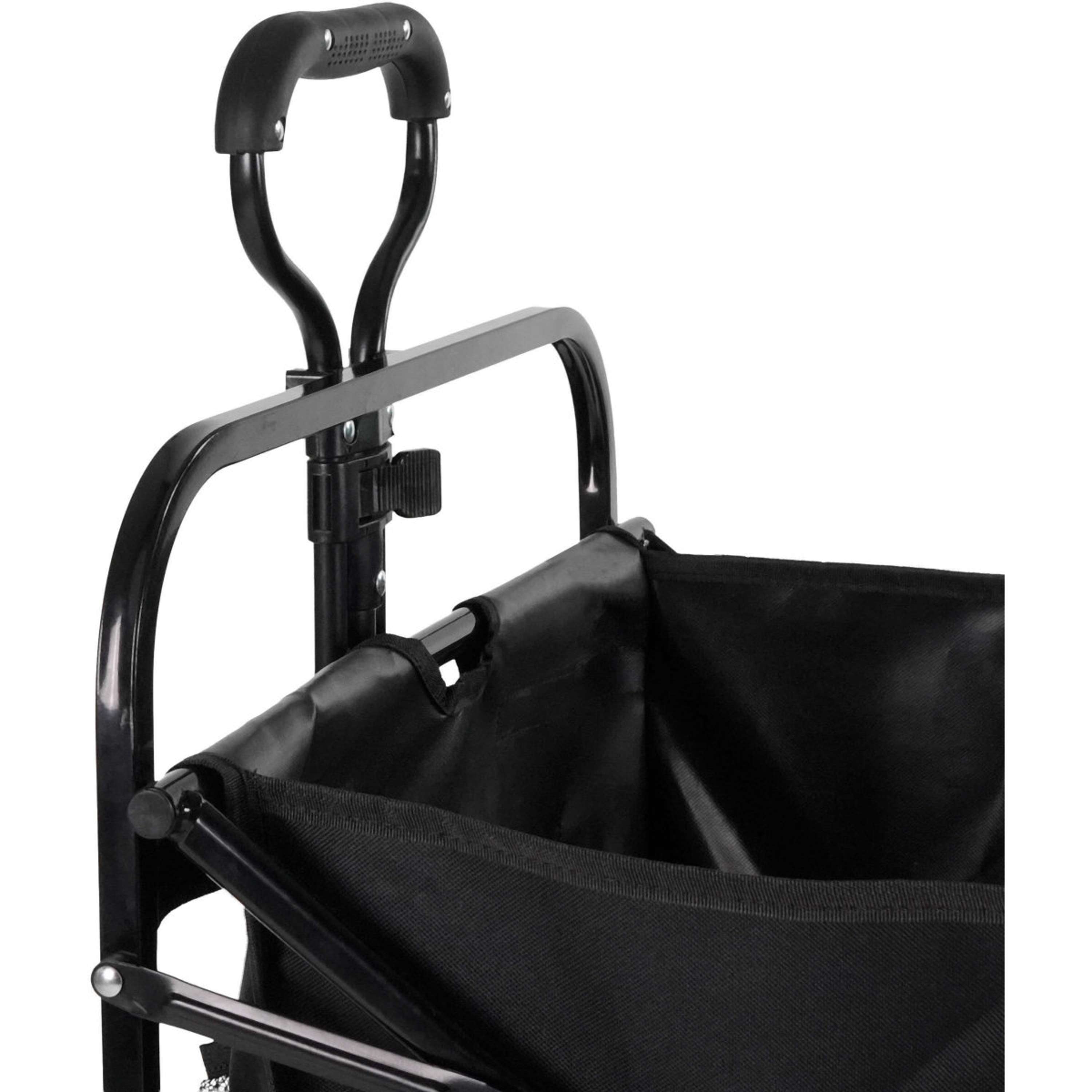 Hippotonic Trolleywagen Vierrädrig Schwarz