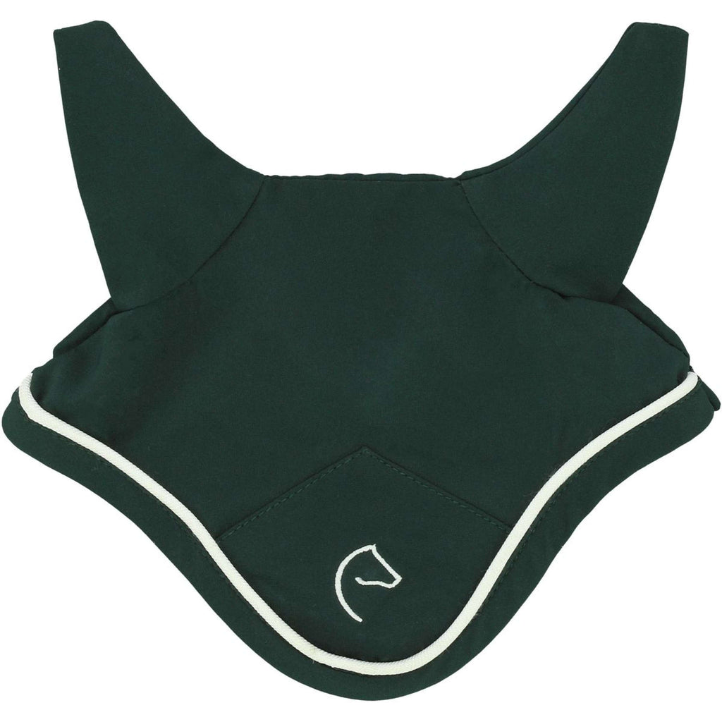 EQUITHÈME Pony Academy Fliegenhaube Dunkel grün