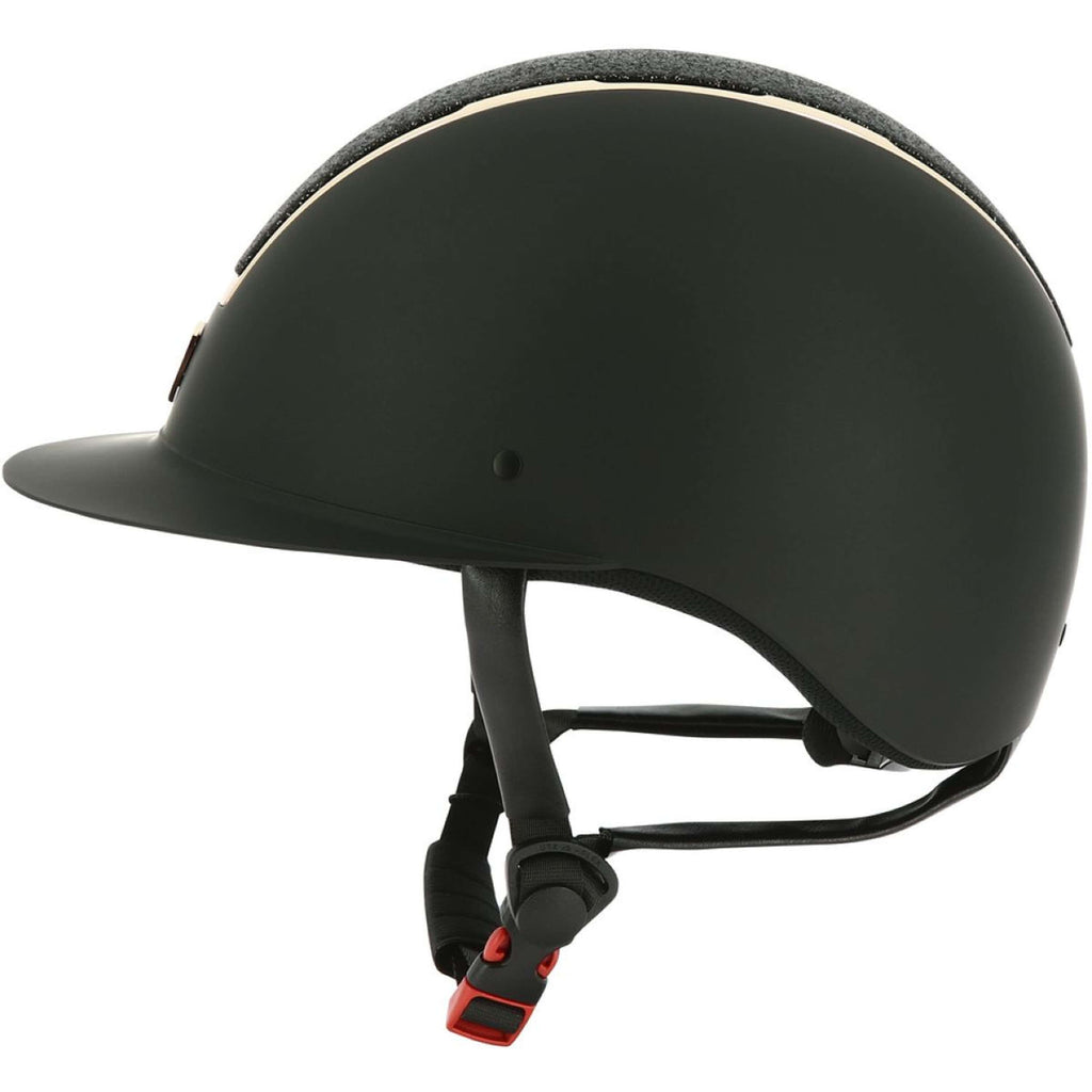 EQUITHÈME Reithelm Glint Mat Schwarz/Roségold