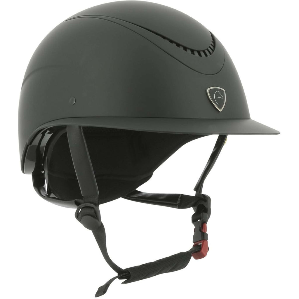 EQUITHÈME Reithelm Wings Mips Matte Schwarz