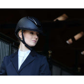 Lami-Cell Kappenriemen Strass Schwarz