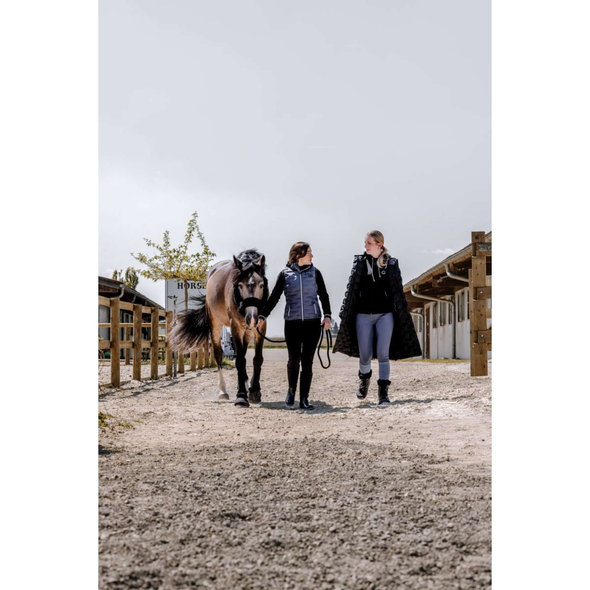 EQUITHÈME Pullover Coline Schwarz