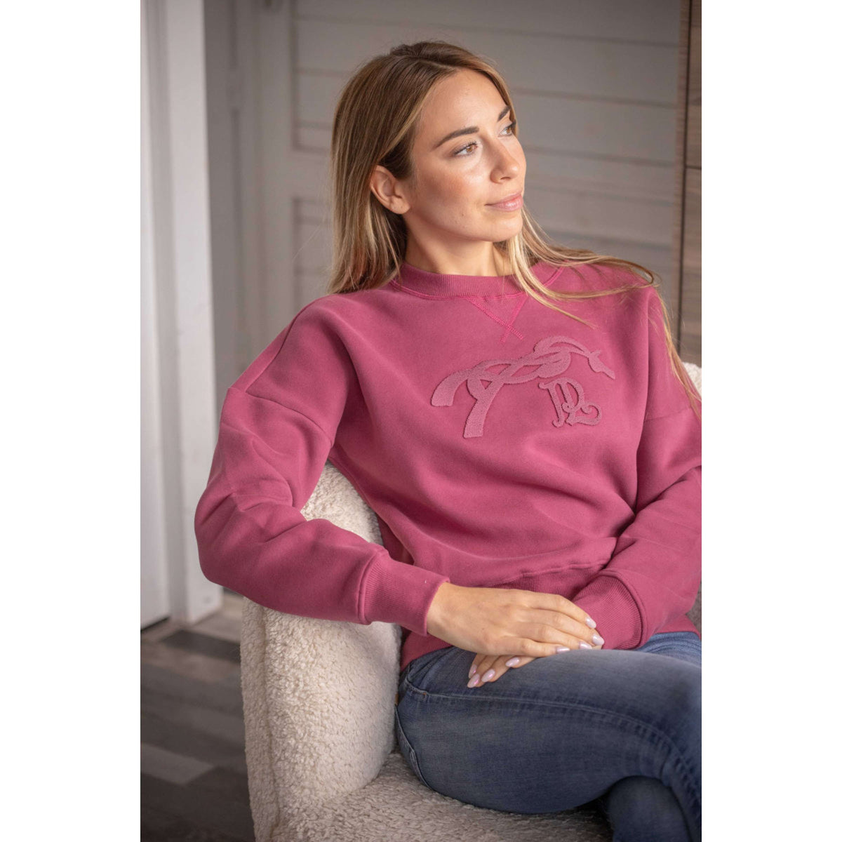 Pénélope Pullover Bianca Raspberry