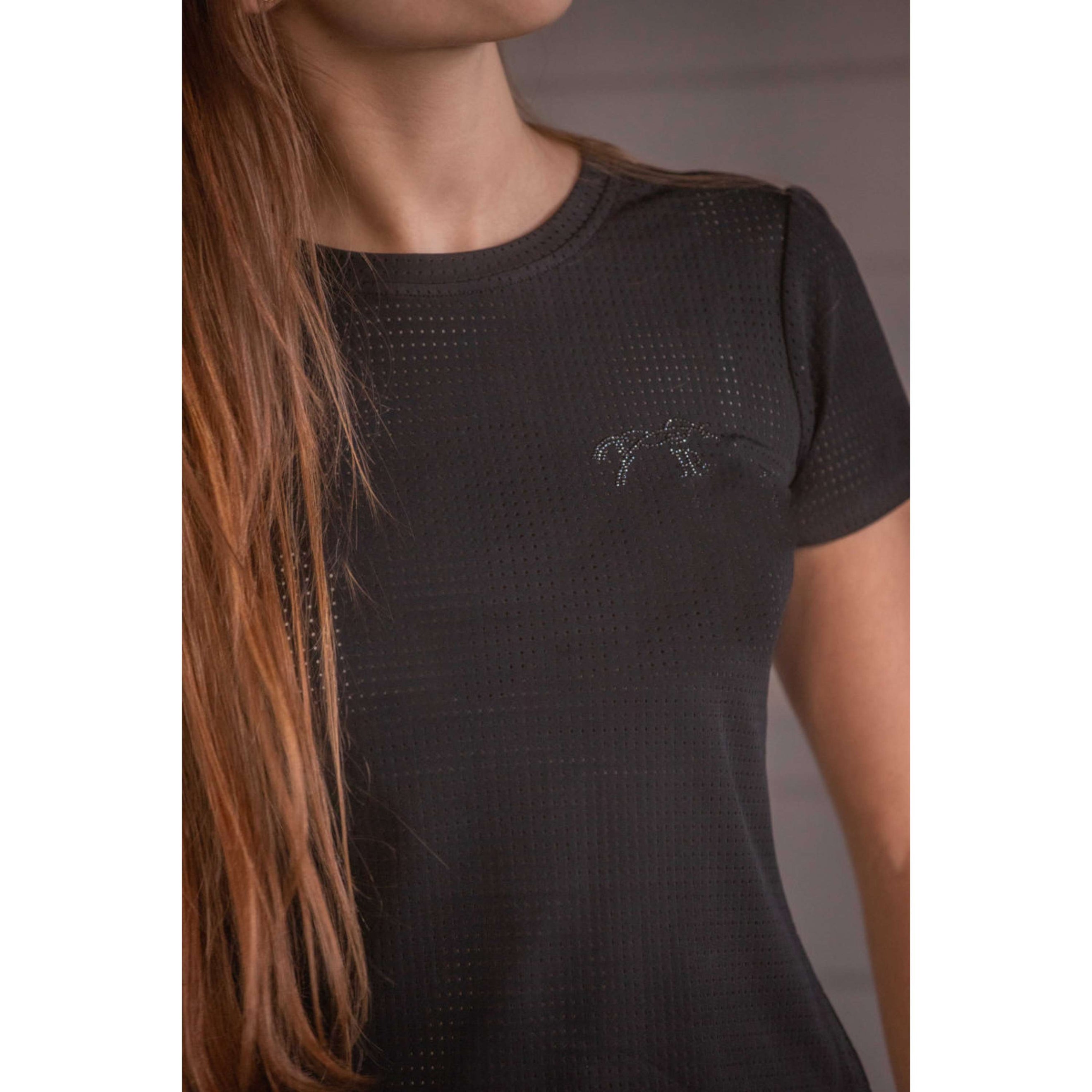 Pénélope T-Shirt Techflo Schwarz