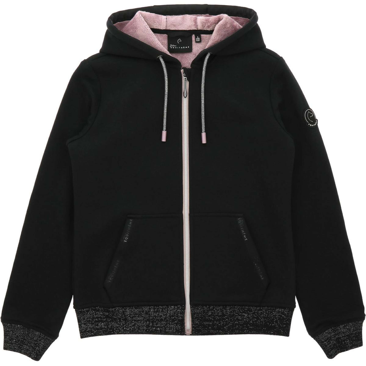 EQUITHÈME Jacke Juliette Je T'aime Schwarz