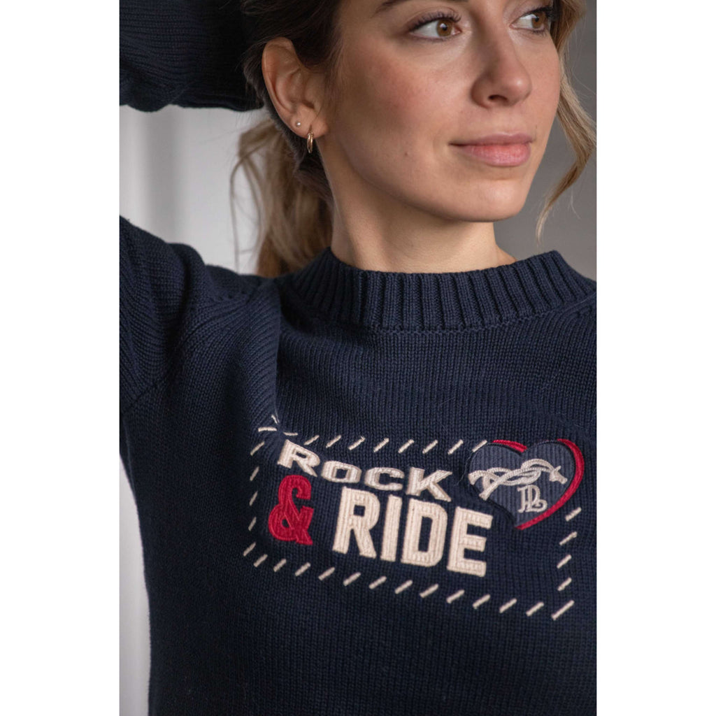 Pénélope Pullover Florida Navy blue