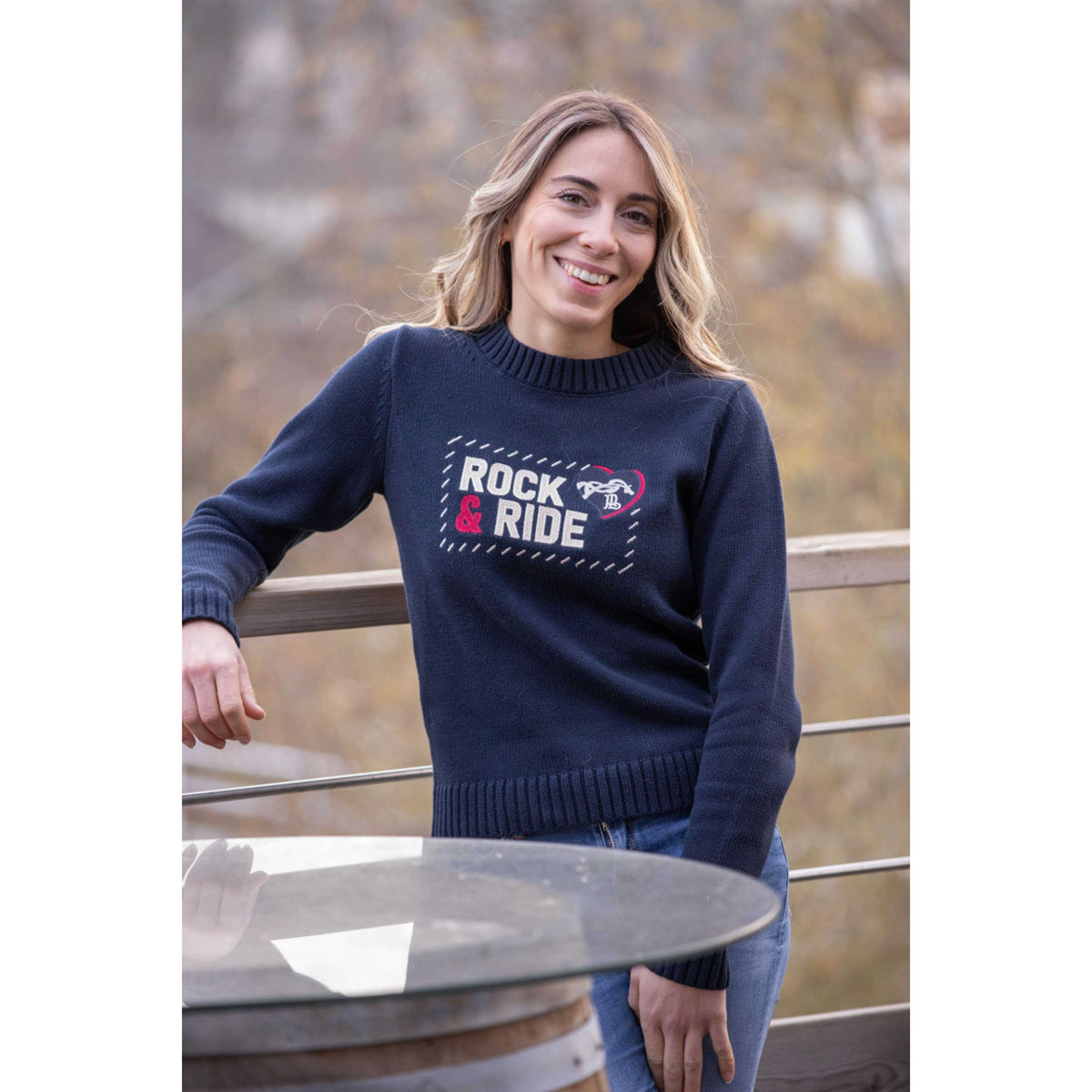 Pénélope Pullover Florida Navy blue