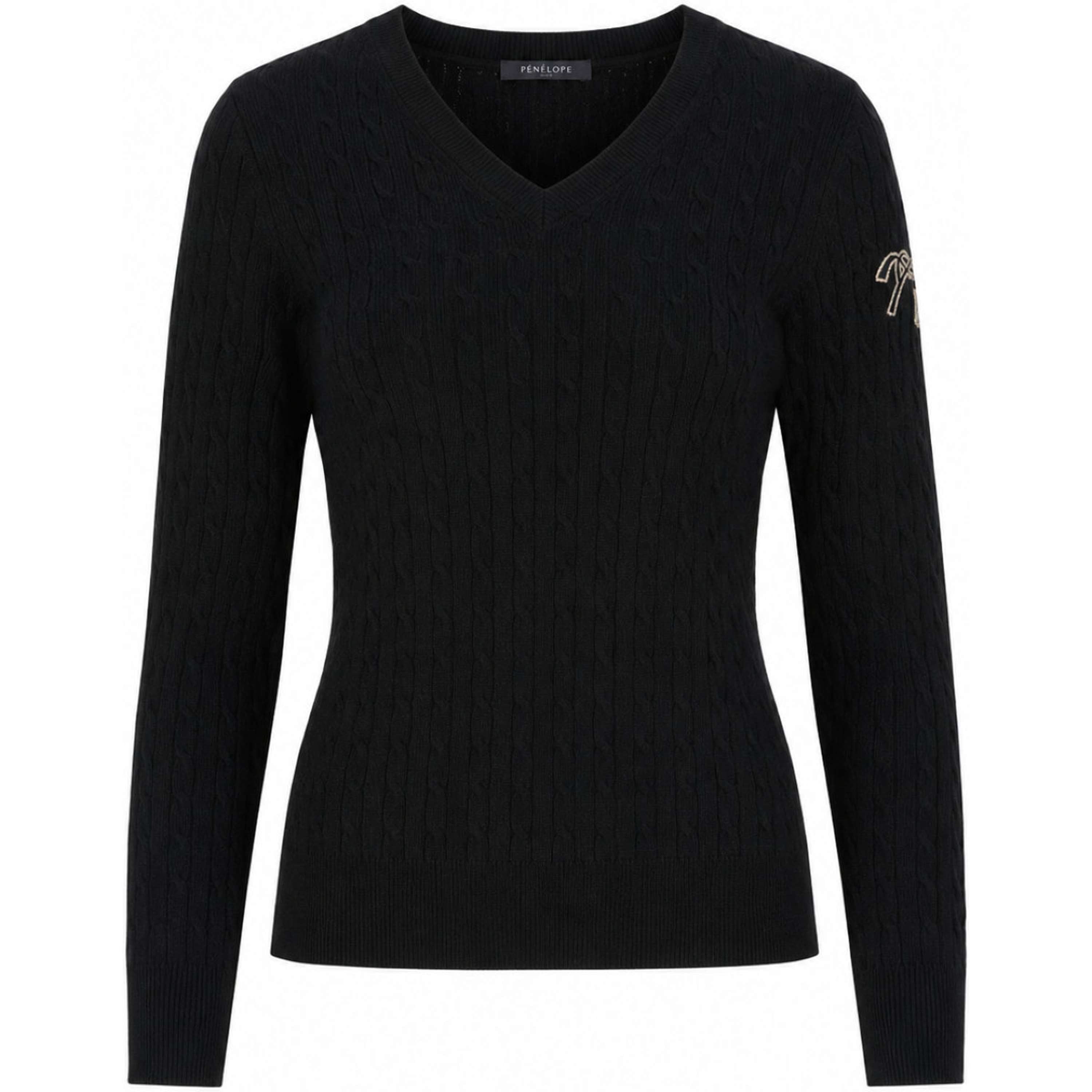 Pénélope Pullover Virgile Schwarz