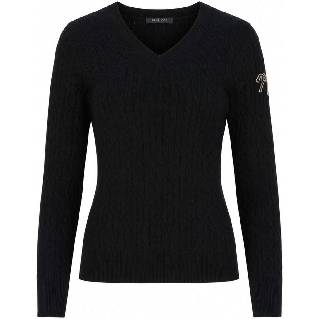 Pénélope Pullover Virgile Schwarz