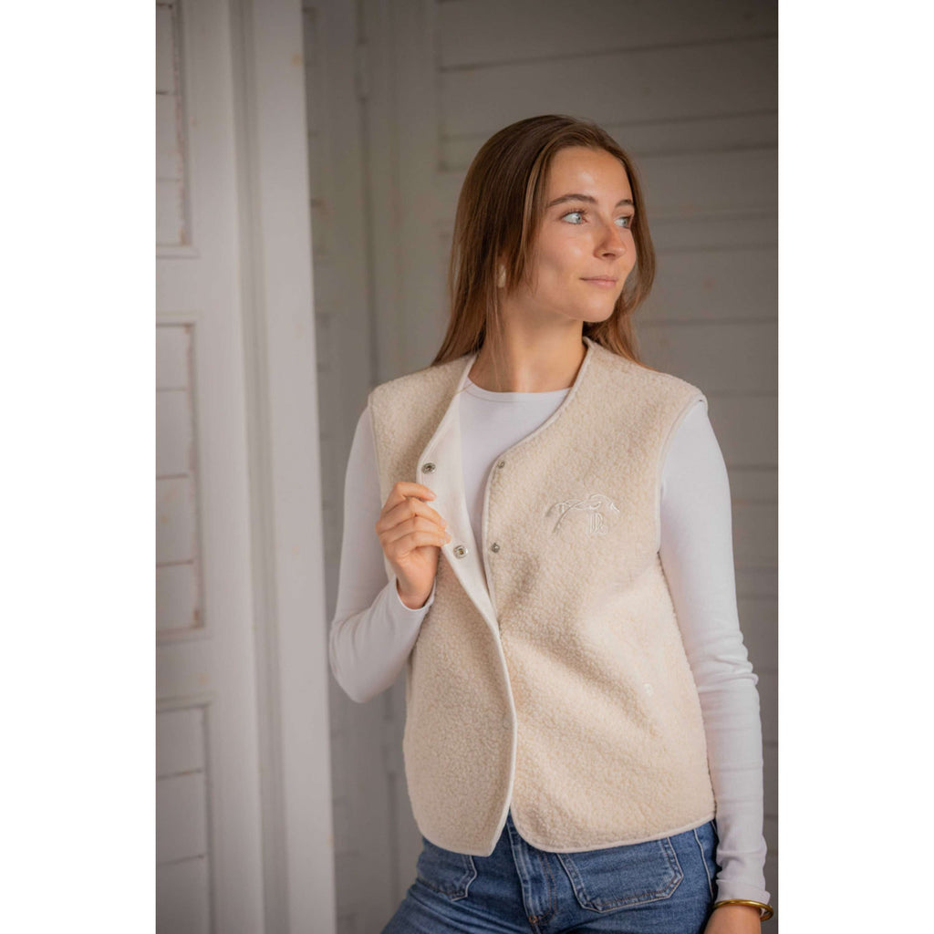 Pénélope Gilet Charline Ecru