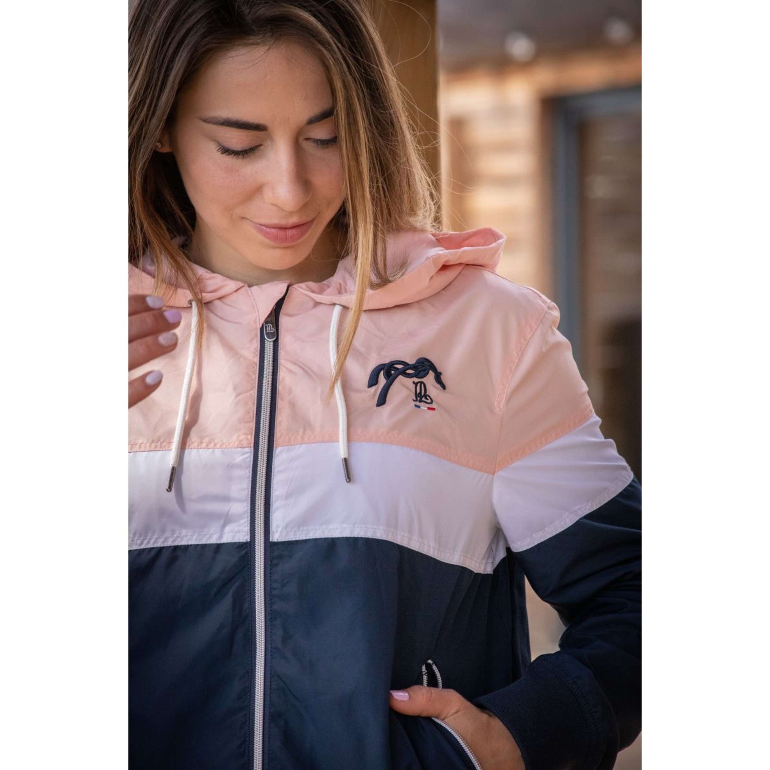 Pénélope Windjacke Celecce Navy/Pink