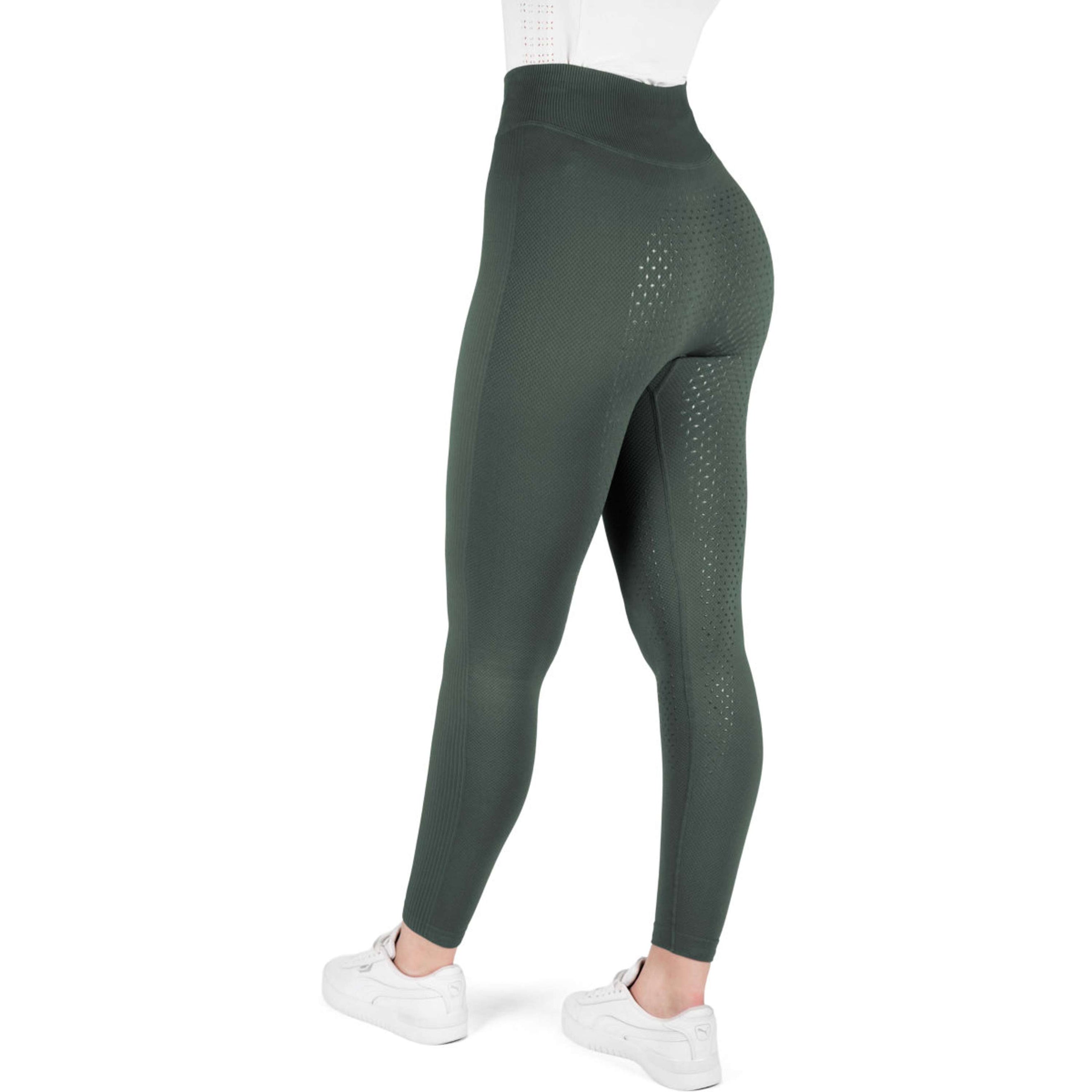 EQUITHÈME Reitleggings Acacia Full Grip Khaki EQUITHÈME Reitleggings Acacia Full Grip Khaki