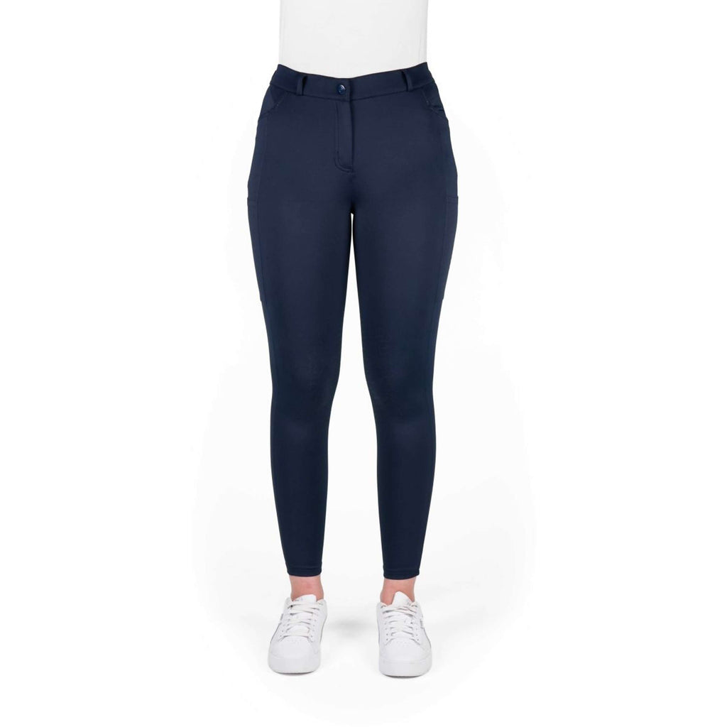 EQUITHÈME Reithose Capucine Knie Grip Navy