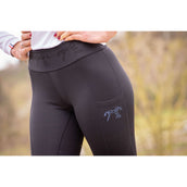 Pénélope Reitleggings Delphe Full Grip Schwarz
