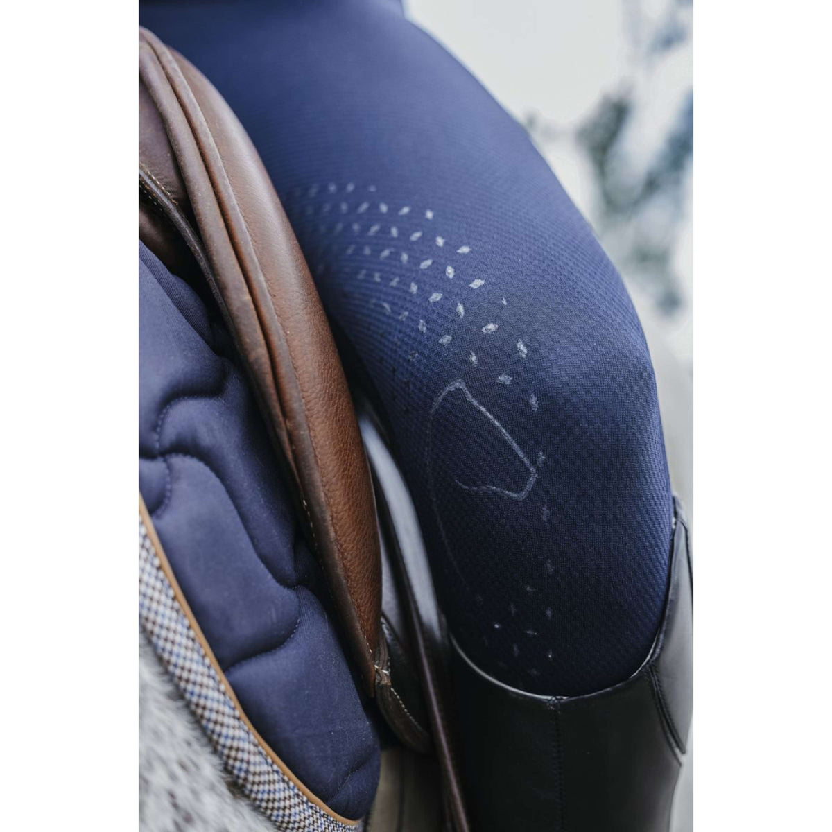 EQUITHÈME Reitleggings Acacia Navy